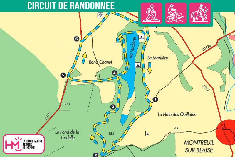 Randonnée : Le val des Leschères - PR N°116