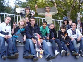 Randonnée : Skate park