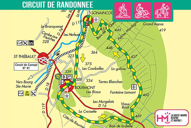 Randonnée : La Bôve et le Côna - PR N°35