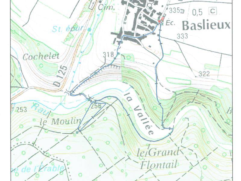 Randonnée : Sentier pédestre le Baslieux