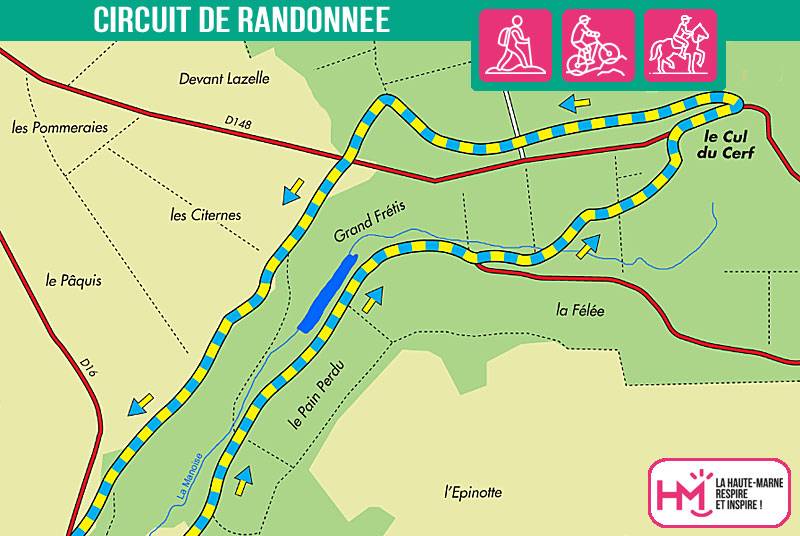 Randonnée : Le cul du cerf - PR N°119
