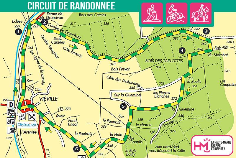 Randonnée : La roche Bernard - PR N°49