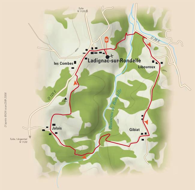 Randonnée : Argeassou, Rondelle et Avalouze