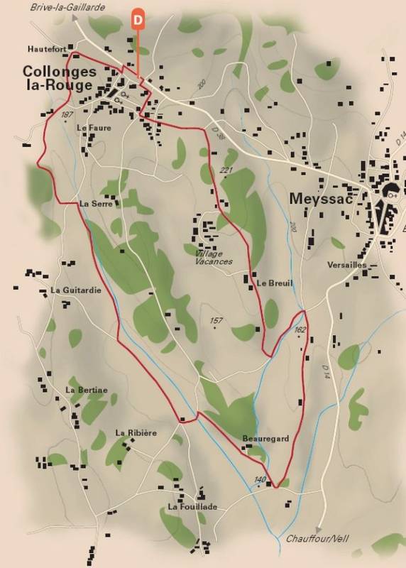 Randonnée : Au long des lavoirs collongeois