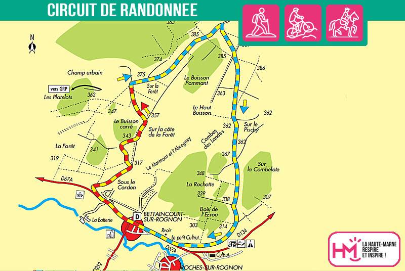 Randonnée : Le château vert - PR N°7