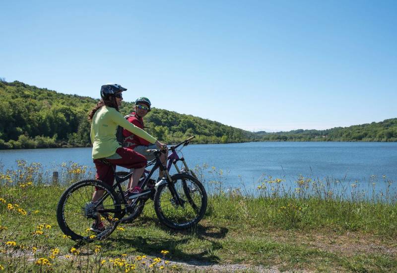 Randonnée : Serres-Castet : du collège au lac à VTT