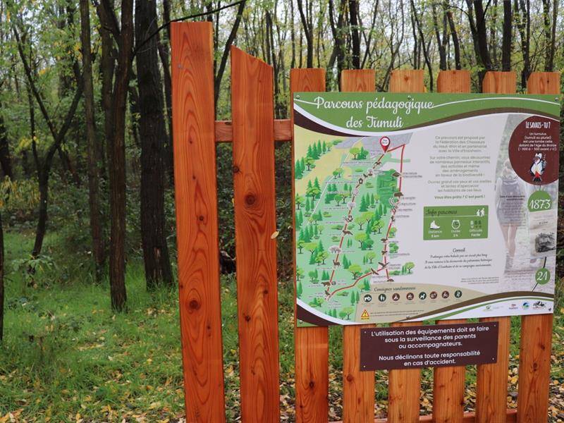Randonnée : Sentier pédagogique des Tumuli