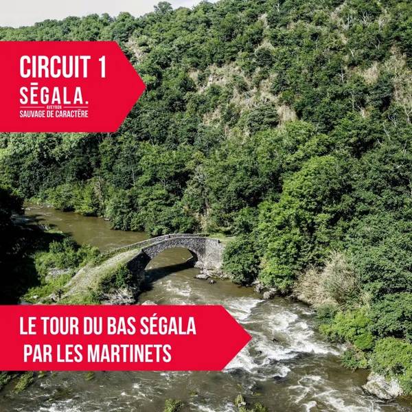 Randonnée : circuit VTT VAE - Le tour du Bas Ségala par les martinets du Lézert