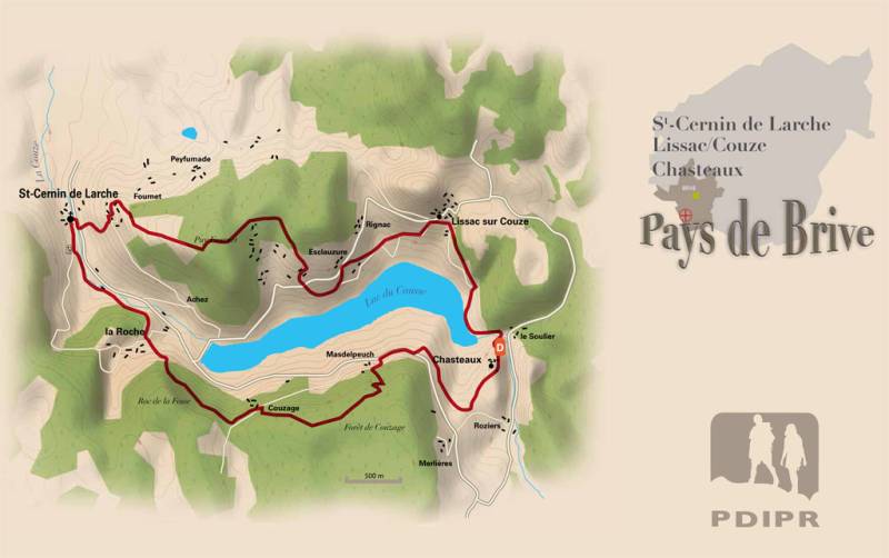 Randonnée : Les trois villages du Causse