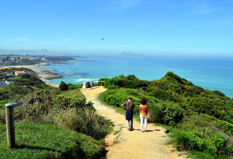 Randonnée : Le sentier du littoral de Bidart à Saint-Jean-de-Luz