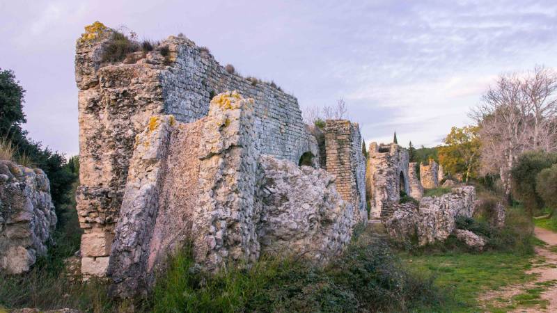 Randonnée : FONTVIEILLE - Aqueduc Nord