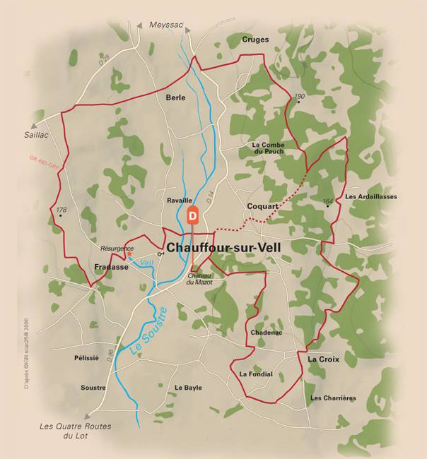 Randonnée : Aux confins du Quercy