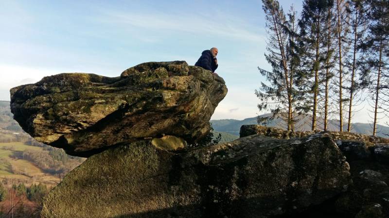 Randonnée : Trail de Treignac : La Pierre des Druides