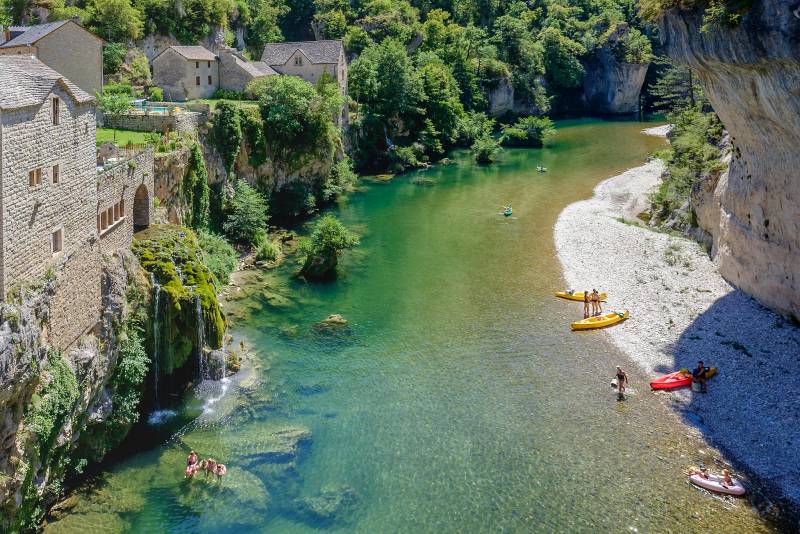 Randonnée : SAINTE-ENIMIE - LA MALÈNE