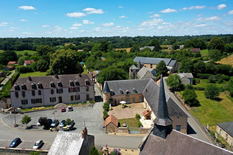 Randonnée : C4- LE CHÂTEAU POINTU - Base VTT intercommunale Portes de la Creuse en Marche