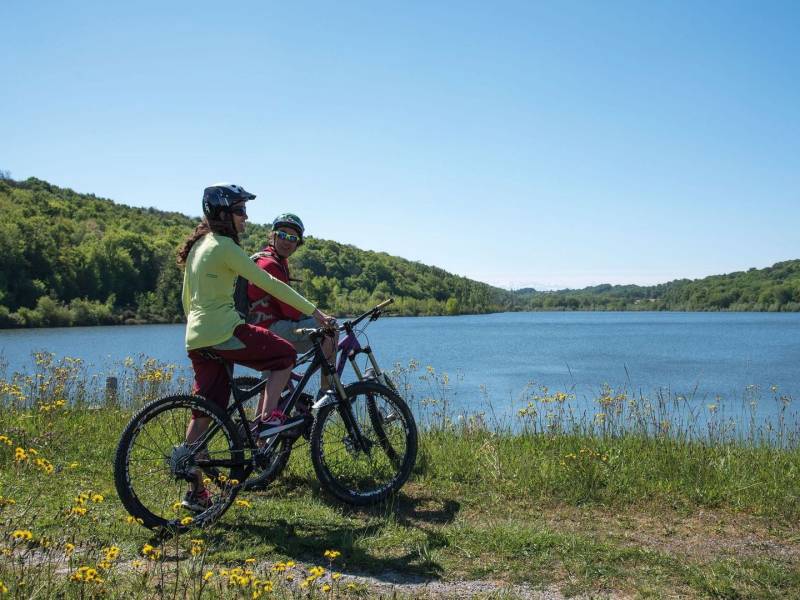 Randonnée : Lembeye : le chemin des lacs à VTT