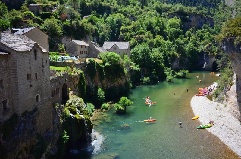 Randonnée : SENTIER DES GORGES DU TARN - DE FLORAC AU ROZIER