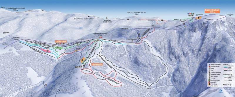 Randonnée : Piste bleue - Liaison Ecureuils