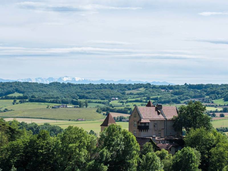 Randonnée : Arricau-Bordes : la balade du château