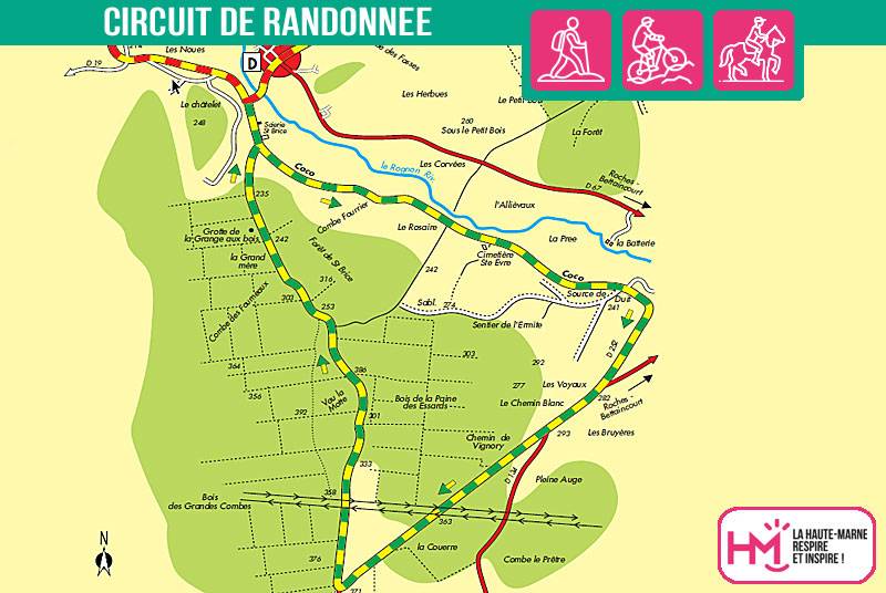 Randonnée : Les Essarts - PR N°53