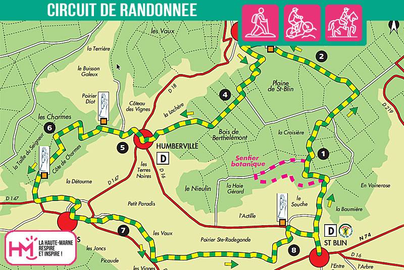 Randonnée : Les 4 vierges - PR N°120