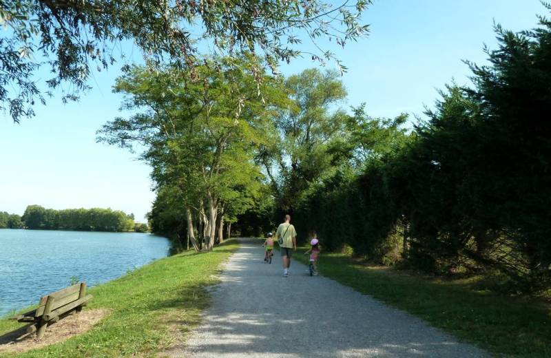 Randonnée : Balade à Roulettes n°21 : Le lac de Biron à Orthez