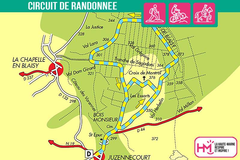 Randonnée : Le bois Monsieur - PR N°31