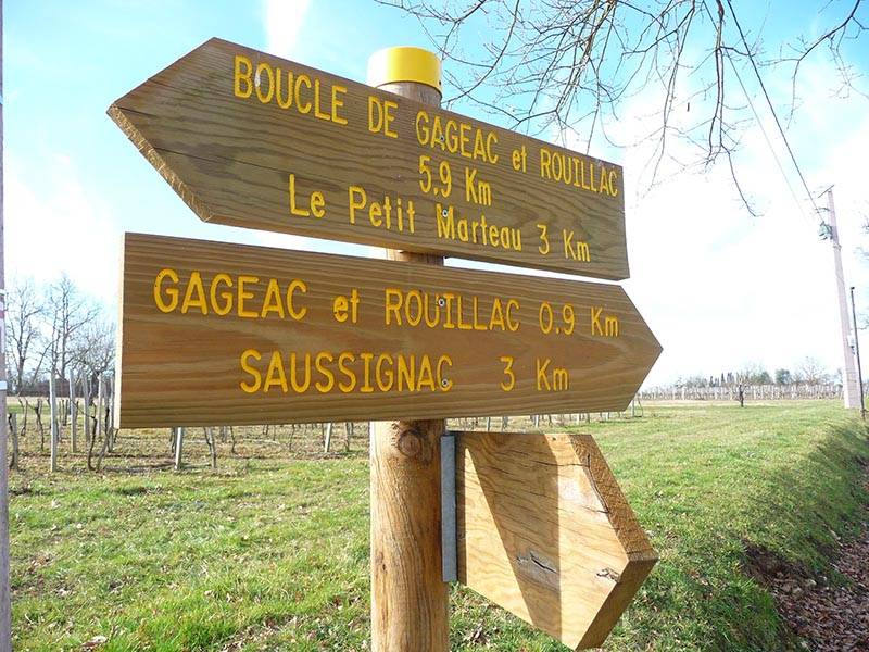 Randonnée : Boucle de Gageac et Rouillac