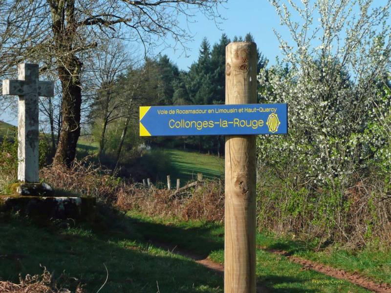 Randonnée : Un chemin de Saint-Jacques, variante Turenne - Collonges la Rouge - Martel