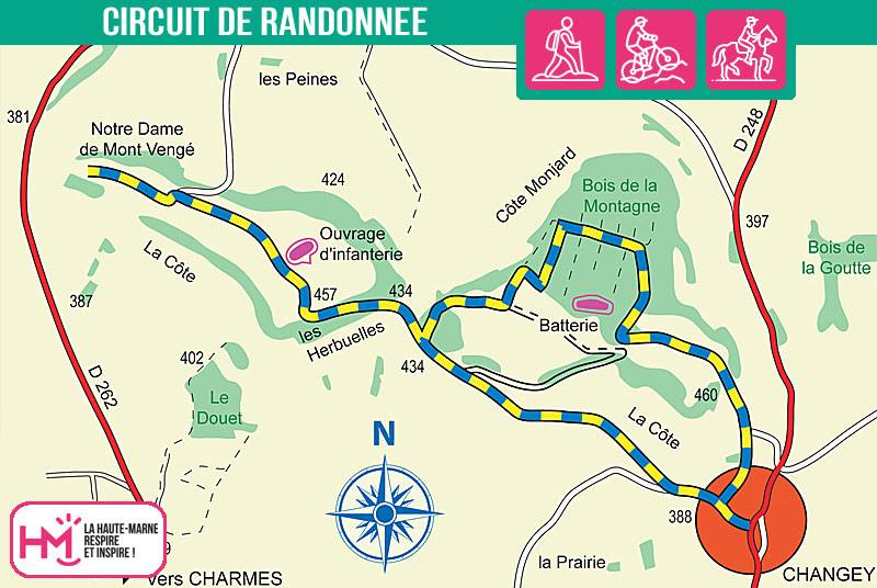 Randonnée : Notre-Dame de Mont-Vengé - PR N°88