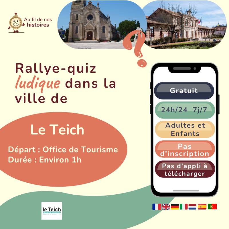 Randonnée : Rallye-Quiz ludique au Teich