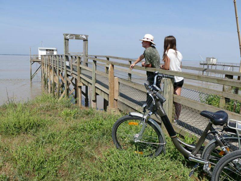 Randonnée : Tour de Gironde à vélo : étape 13 - Mortagne-sur-Gironde / Vitrezay