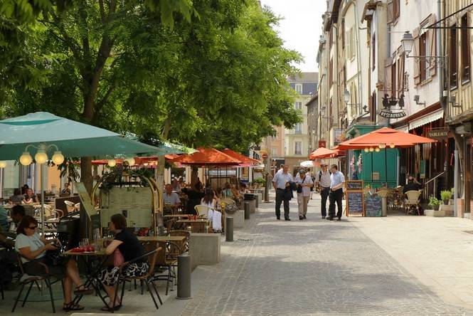 Randonnée : FR : Parcours audio-guidé «  Le cœur historique de Troyes »