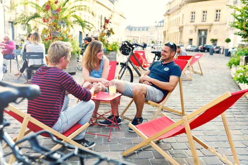 Randonnée : Itinéraire vélo : de Douvres-la-Délivrande à Caen