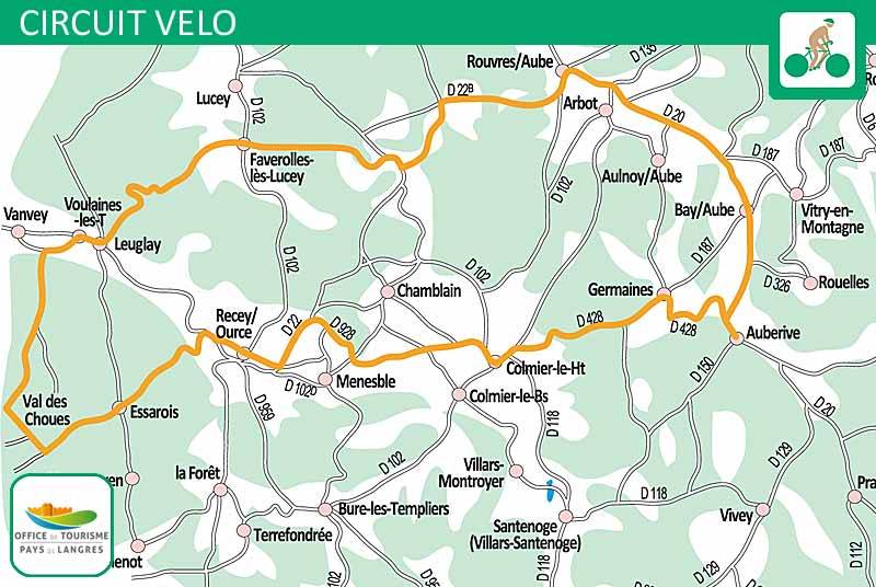 Randonnée : D'Auberive au Val-des-Choues