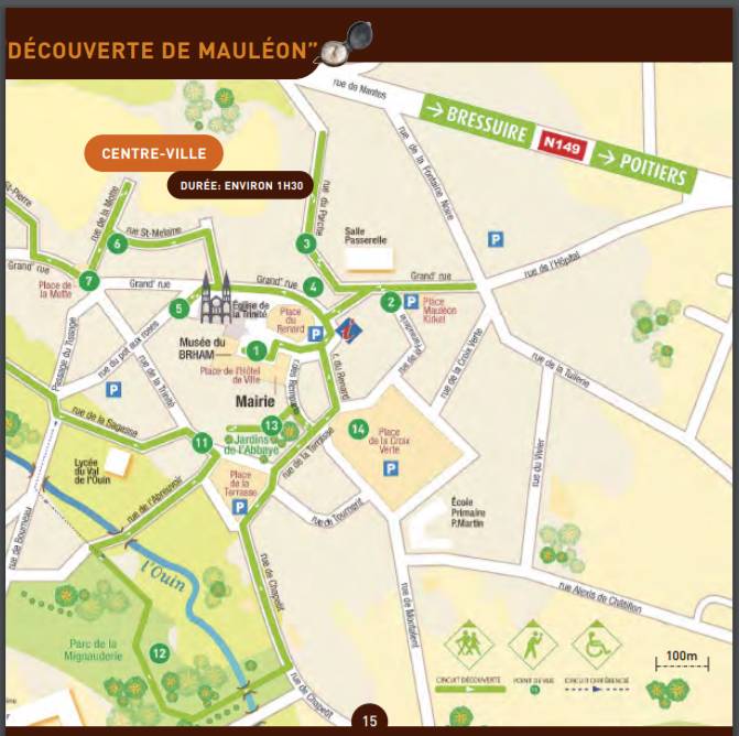 Randonnée : Circuit découverte de Mauléon - Centre-ville