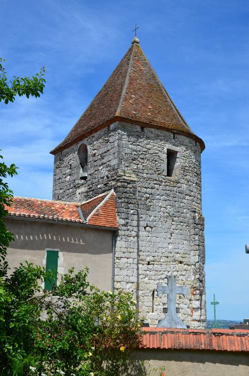 Randonnée : Sainte-Colombe-de-Villeneuve, vers l'église du Laurier