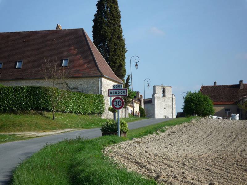 Randonnée : Bergerac-Rocamadour Etape 3: Bardou-Beaumont du Périgord