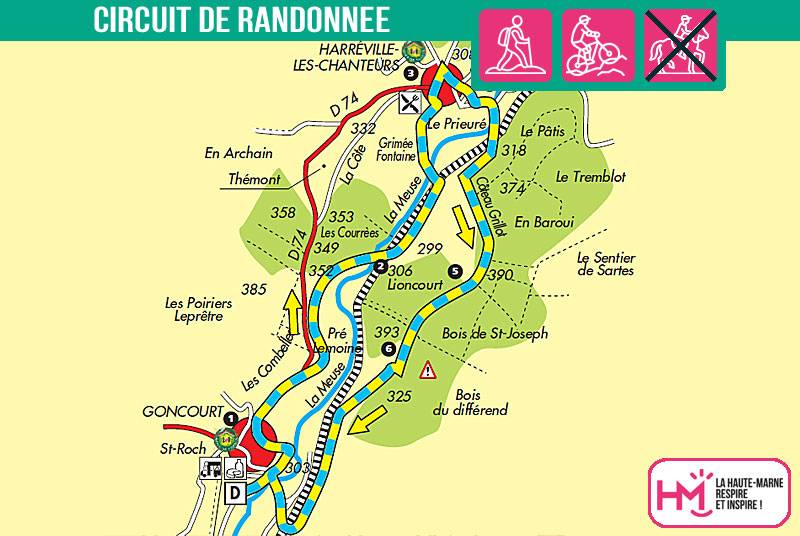 Randonnée : Les ponts - PR N°34