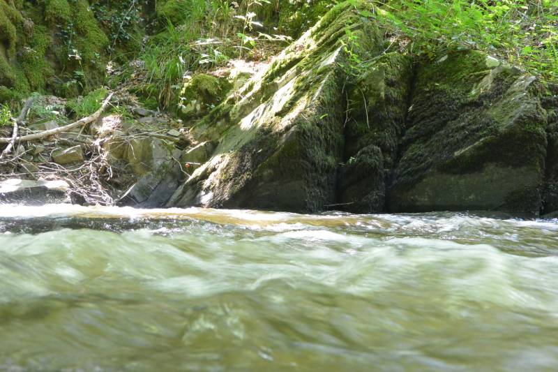 Randonnée : Pêcher dans les Gorges de la Loue - A Saint Médard d'Excideuil / Ganduras