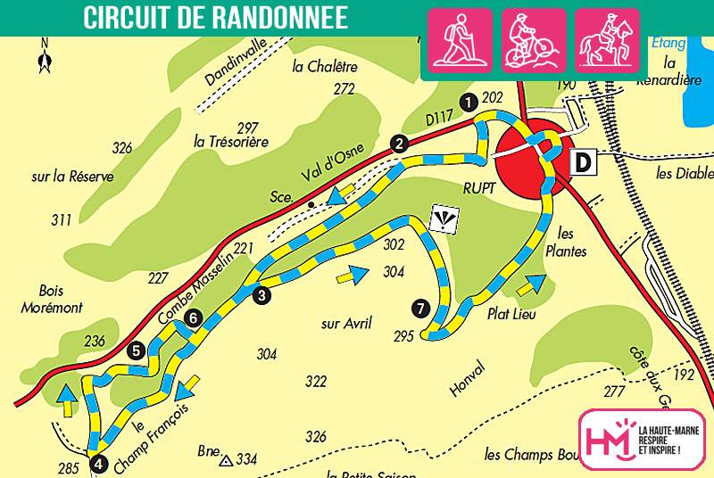 Randonnée : La combe Masselin - PR N°90
