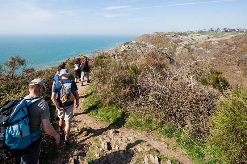 Randonnée : Les chemins du Mont-Saint-Michel - Chemin de Barfleur - La Haye-Pesnel - Saint-Jean-le-Thomas