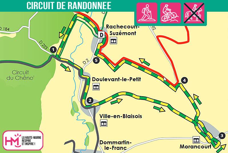 Randonnée : Les clochers - PR N°131
