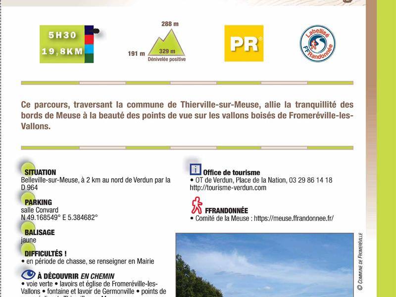 Randonnée : Circuit Rando n° 83 - De la vine aux vallons boisés en survolant fleming