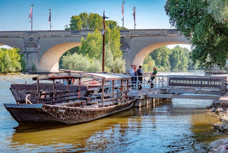 Randonnée : Bords de Loire, "d'une rive à l'autre" - Boucle vélo de la Métropole de Tours n°2