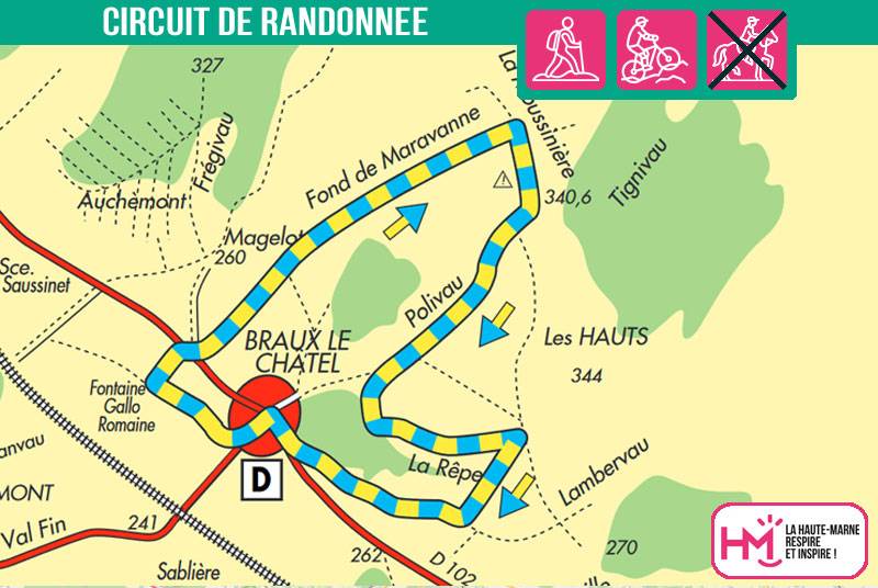 Randonnée : Le tour de la Rêpe - PR N°10