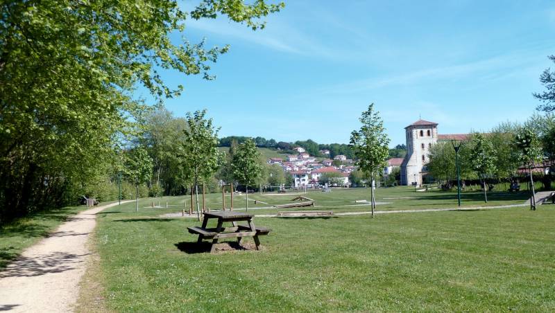 Randonnée : Balade à Roulettes n°37 : Le parc des berges de la Nivelle à Saint-Pée-sur-Nivelle