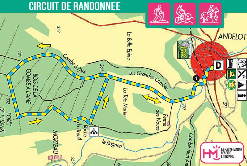 Randonnée : La combe à l’Ane - PR N°24