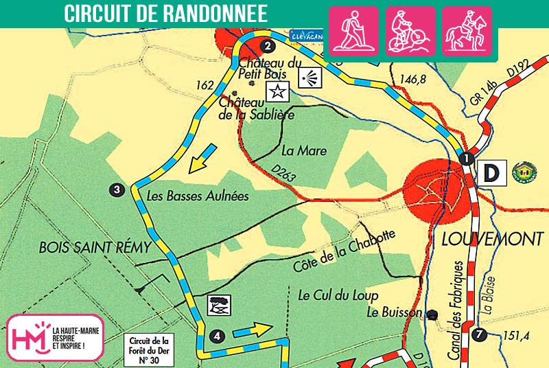 Randonnée : Le canal des fabriques - PR N°103