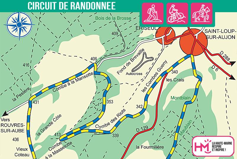 Randonnée : Le signal de Saint-Loup - PR N°18
